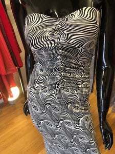 Strapless Summer Dress, size 8/10  #3204