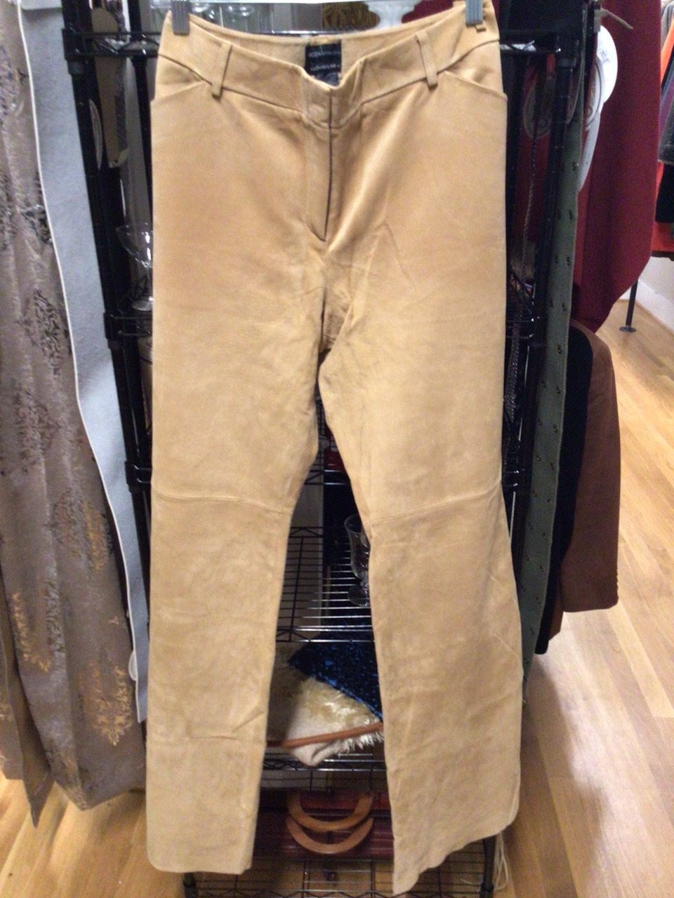 Genuine leather pants, size 16L  #1503