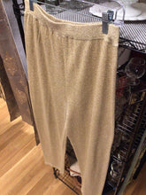 Load image into Gallery viewer, PARK AVENUE GOLD PANTS, size M  #1148
