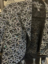 Load image into Gallery viewer, R &amp; M Collection evening Sequins Blazer, size 10  #3058

