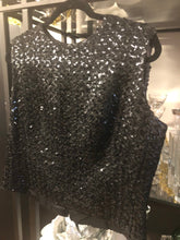Load image into Gallery viewer, SEQUINS TOP, size M  #6020
