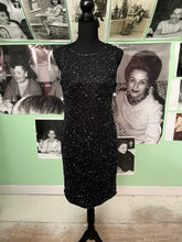 Load image into Gallery viewer, Brilliance Vintage Sequins Dress, size M   #439
