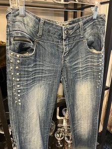Hot Kiss Jeans, size 9  #2016