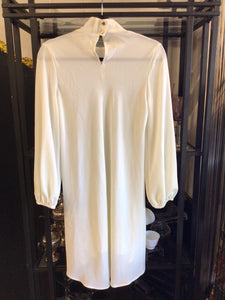 ALL WHITE PARTY DRESS, size M #116