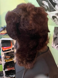 Fur Hat, one size fits most  #1447