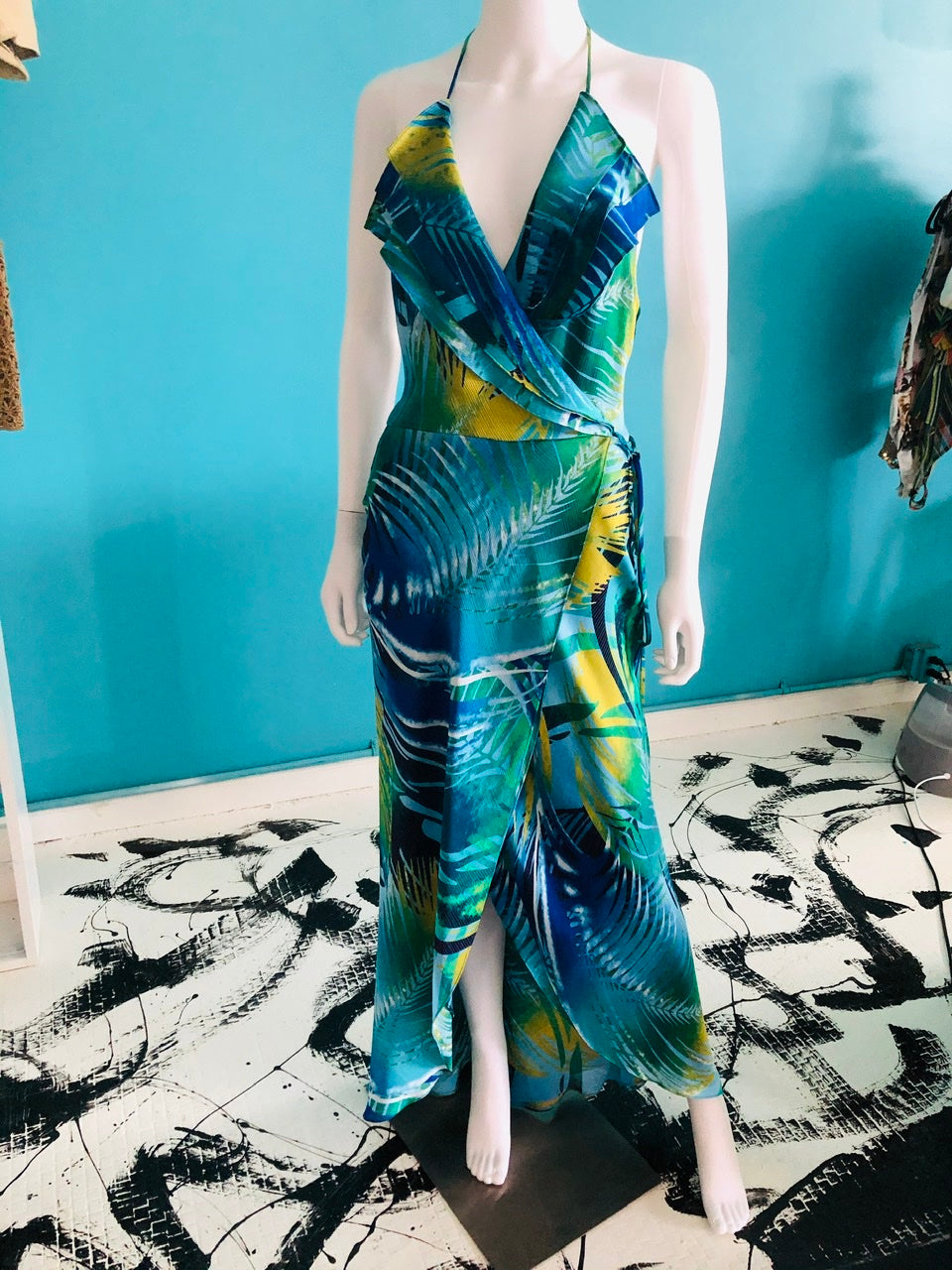CACHE Summer dress, size 4. #9593