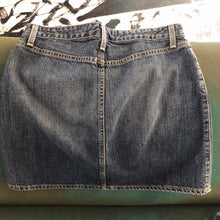 Load image into Gallery viewer, Paper demin&amp;cloth jean skirt, size 28. #915
