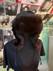 Fur Hat, one size fits most  #1447