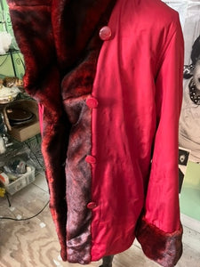 Dennis  Basso Faux Fur, size M. #1702