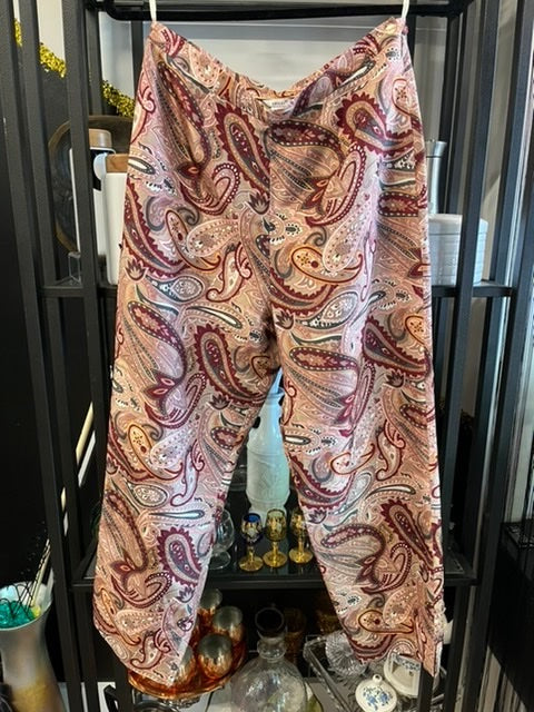 Silk Pants, size 10  #1223