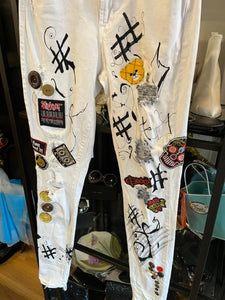 Custom Design Jeans, size 10  #1999